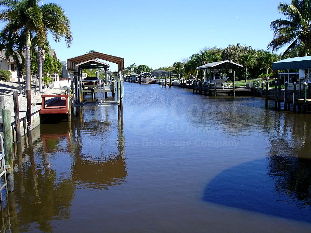 View Down the Canal From Manatee Bay